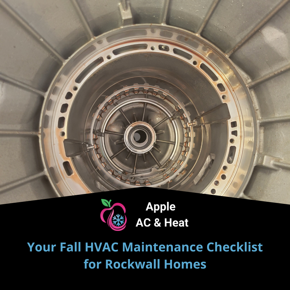 Your Fall HVAC Maintenance Checklist for Rockwall Homes