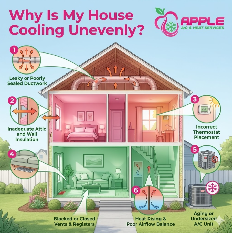 Why Is My House Cooling Unevenly