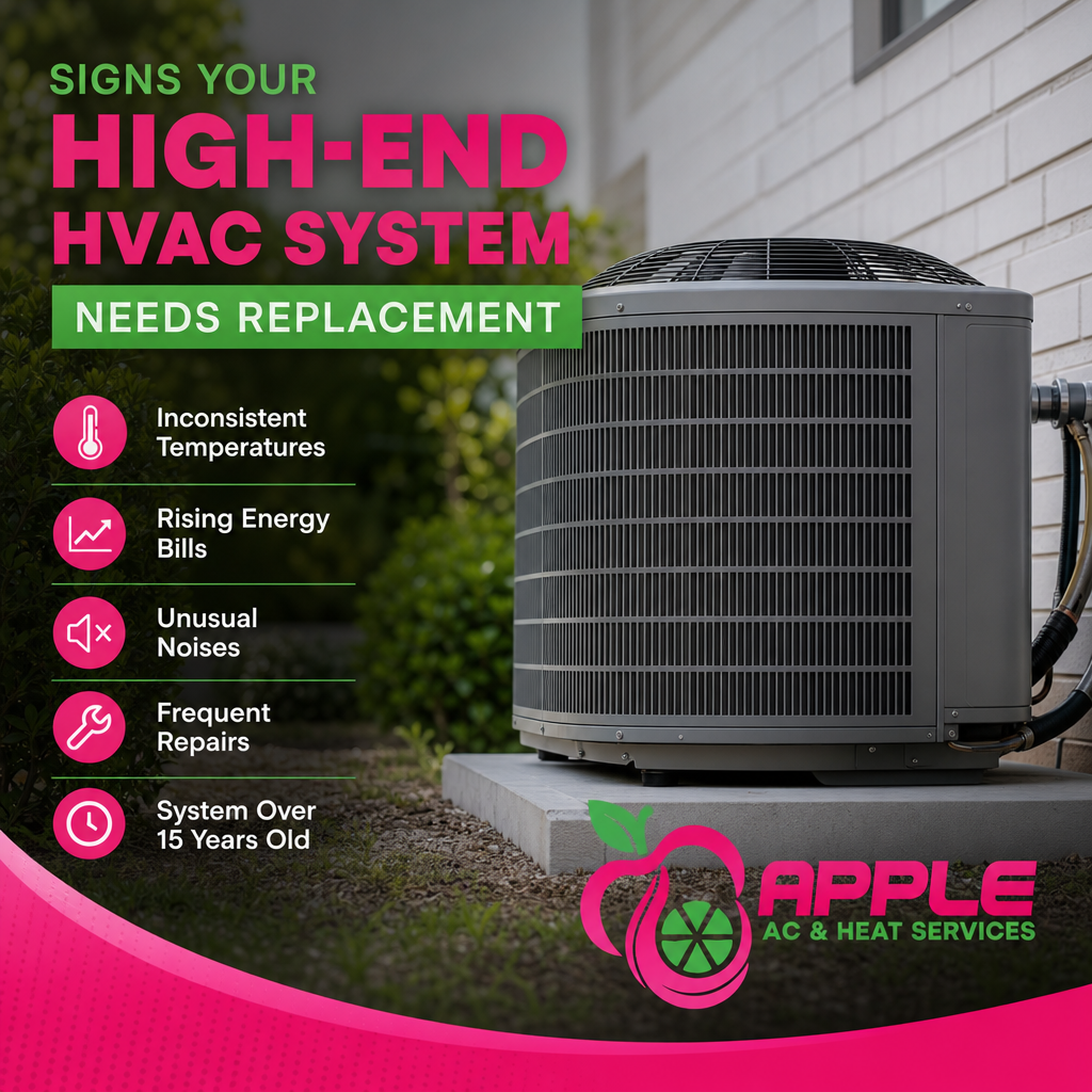 Signs Your High-End HVAC System Needs Replacement