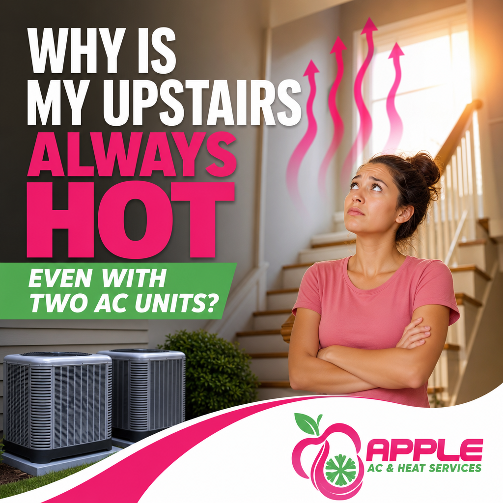 Why Is My Upstairs Always Hot Even With Two AC Units?