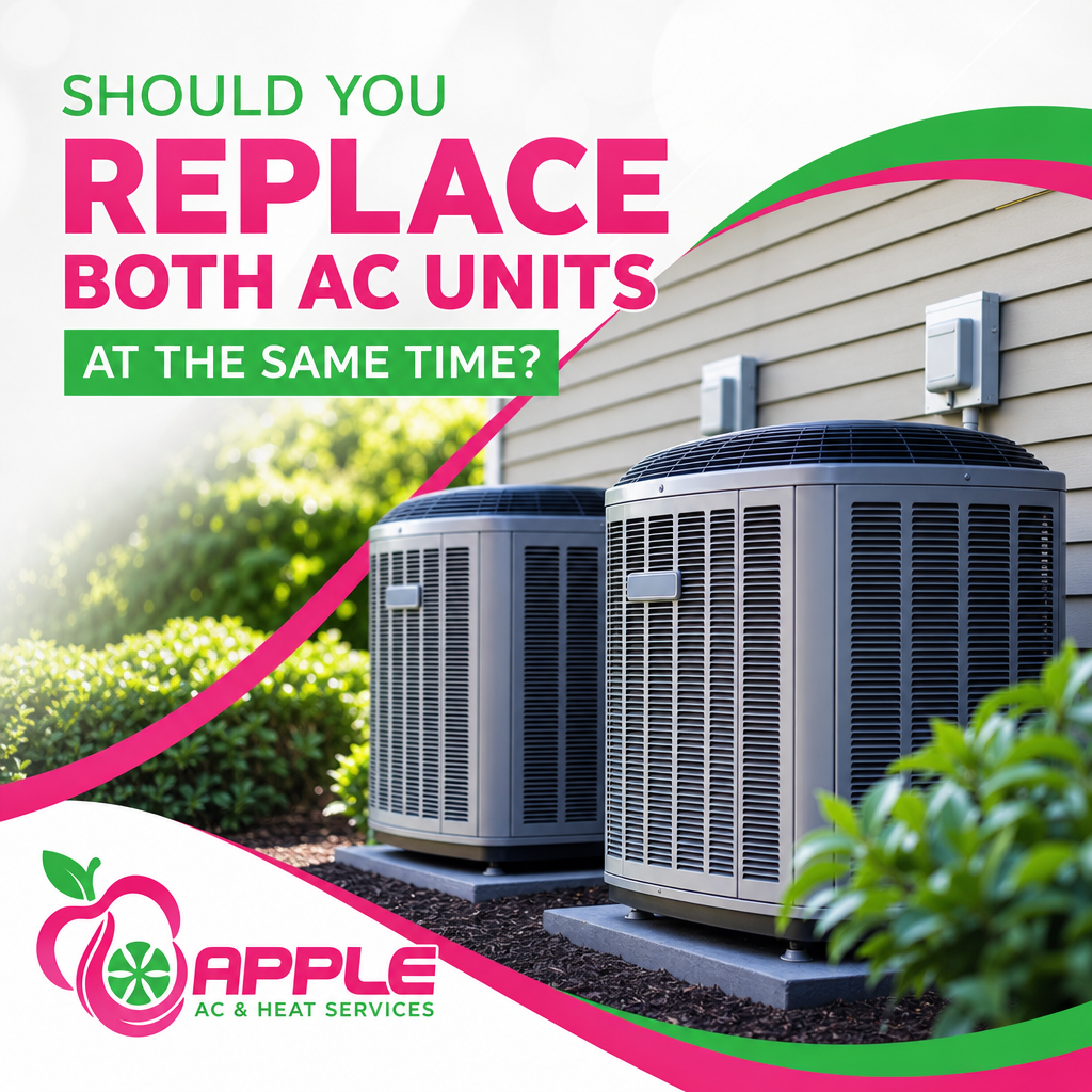 Should You Replace Both AC Units at the Same Time?