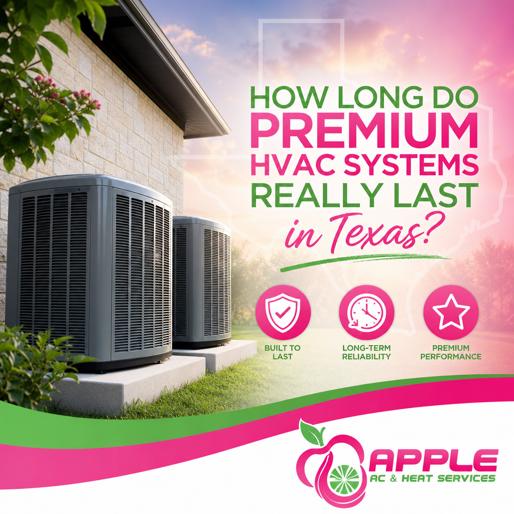 How Long Do Premium HVAC Systems Really Last in Texas?