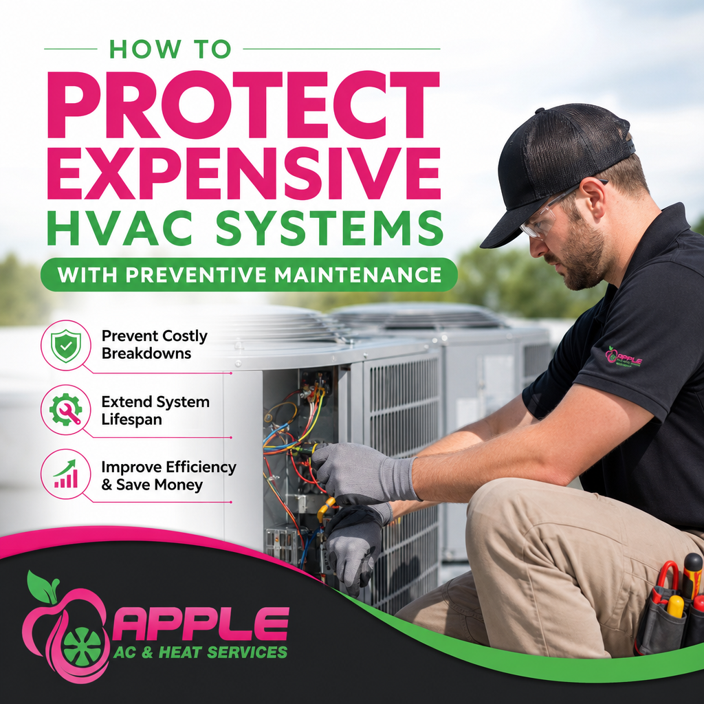 How to Protect Expensive HVAC Systems With Preventive Maintenance