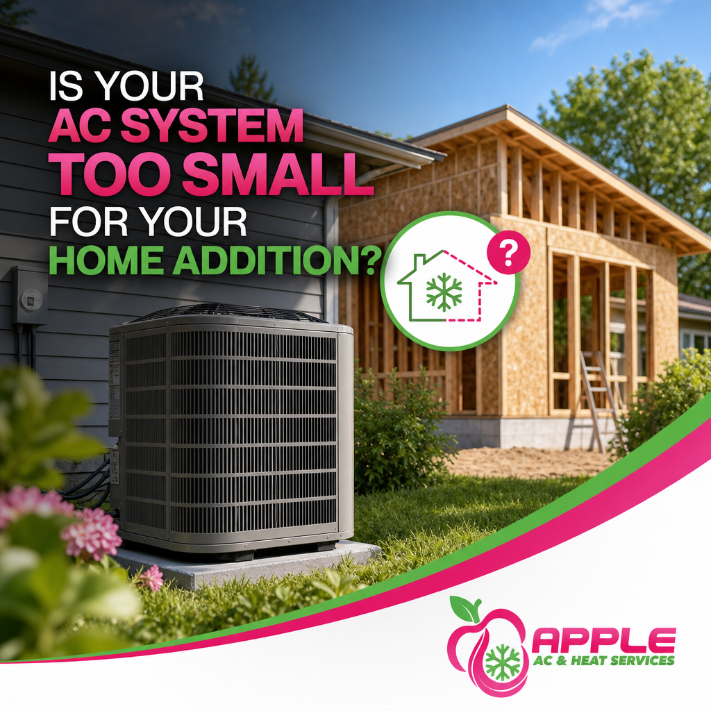 Is Your AC System Too Small for Your Home Addition?
